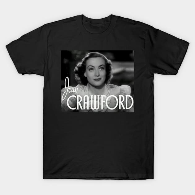 Joan Crawford T-Shirt by Christyn Evans